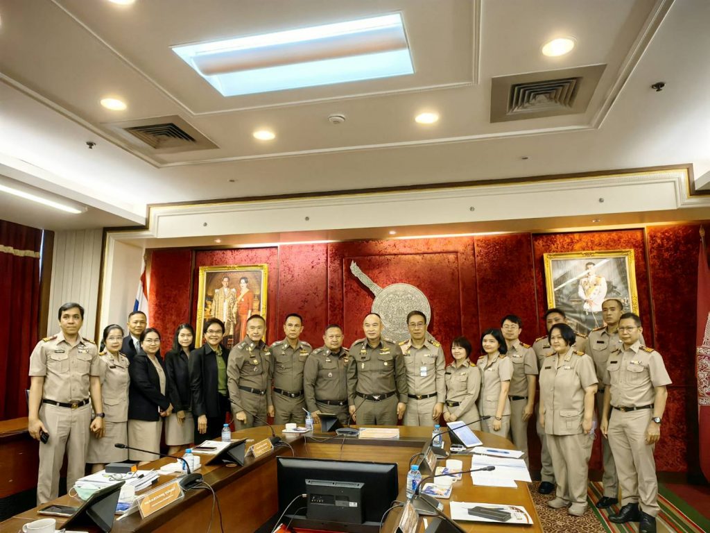 การมอบนโยบายการดำเนินงาน ปี 2568 และการประชุมเชิงปฏิบัติการเพื่อจัดทำแผนวิสาหกิจโรงพิมพ์ตำรวจ ประจำปี 2568