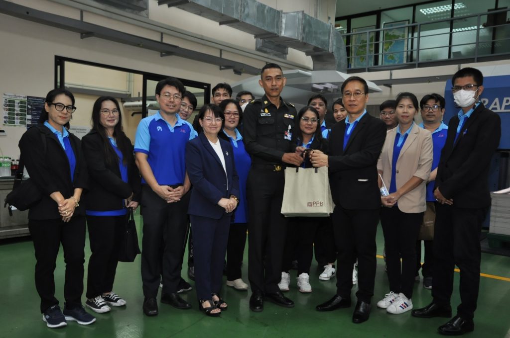 ศึกษาดูงานโรงพิมพ์ กรมแผนที่ทหาร
