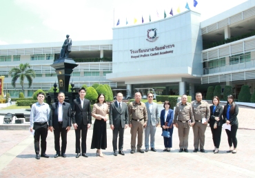 เยี่ยมชมระบบการพิมพ์ของโรงเรียนนายร้อยตำรวจ